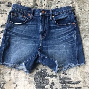 Madewell High Waisted Shorts